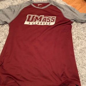 UMass lacrosse t-shirt